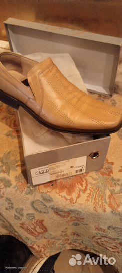 Туфли мужские кожаные 42 размер