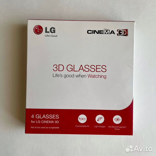 3D очки для телевизора LG