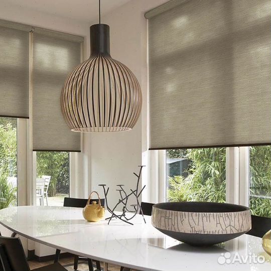 Рулонные шторы. Замер и монтаж бесплатно