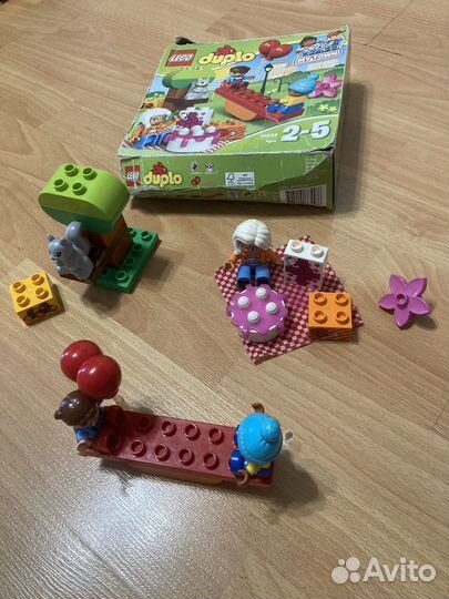 Lego duplo паровозик оригинал