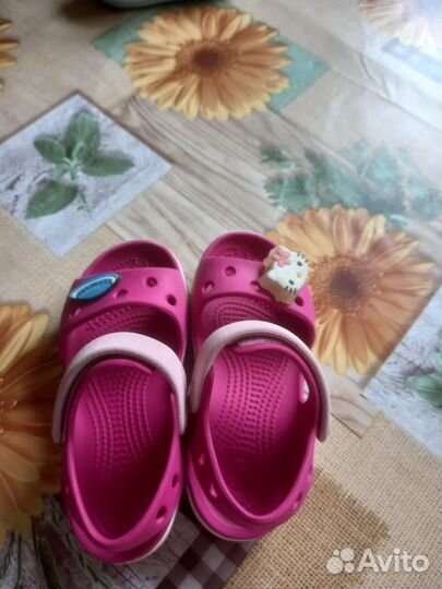 Сланцы crocs детские