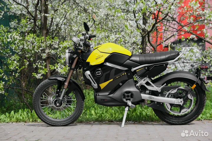 Электромотоцикл Super Soco TC Max