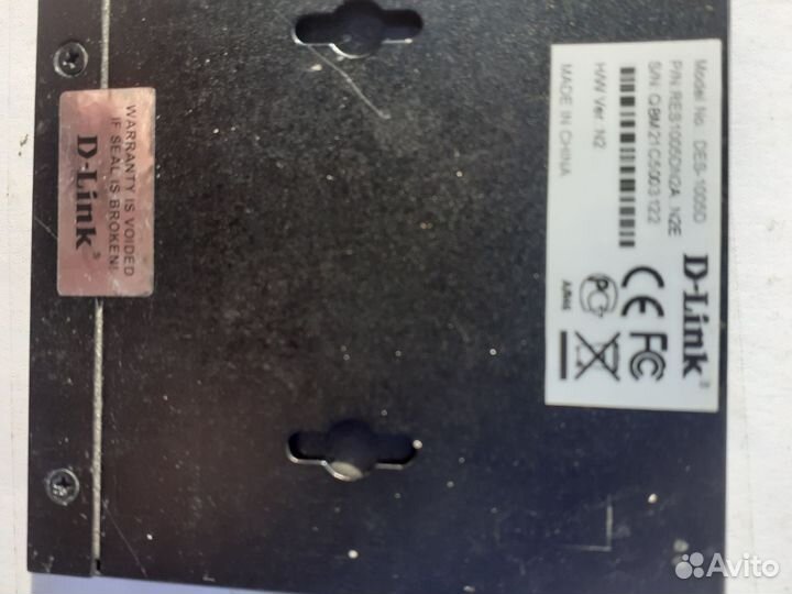Роутер D-Link DES1005D