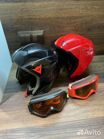 Детский шлем горнолыжный детский 52