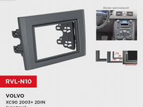 Рамка Volvo XC90 03+ 2din (крепеж) (Incar RVL-N10)