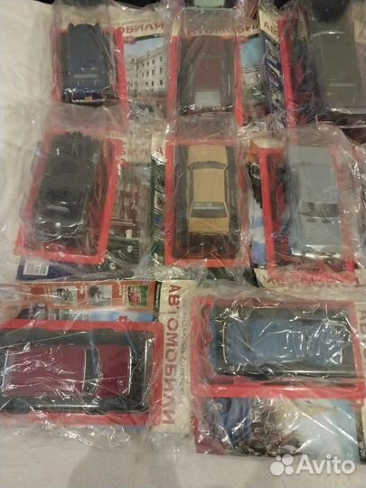 Легендарные советские автомобили Ашет 1:24 (93шт)