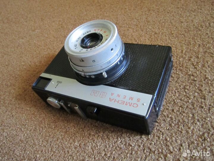 Фотоаппарат ломо Смена 8 М времён СССР с футляром