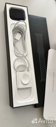 Часы apple watch 5 44 mm nike