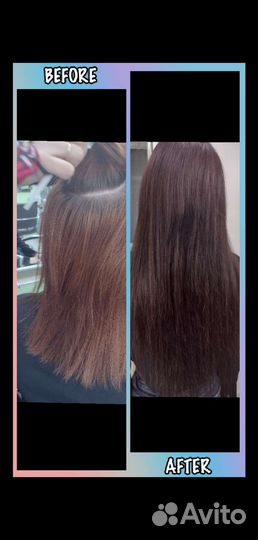 Наращивание, коррекция волос