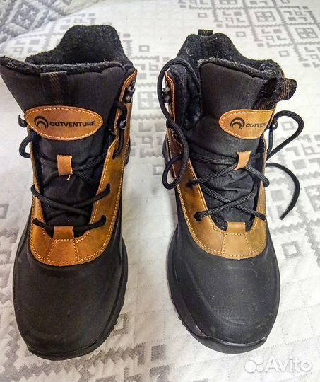 Тёплые походные ботинки