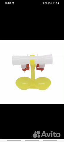 Нипельные и чашечные поилки для птиц