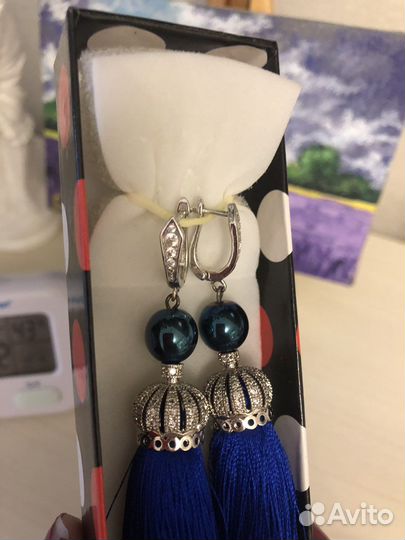 Серьги кисти