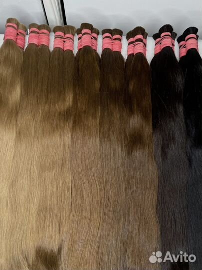 Волосы для наращивания славянка 50 см