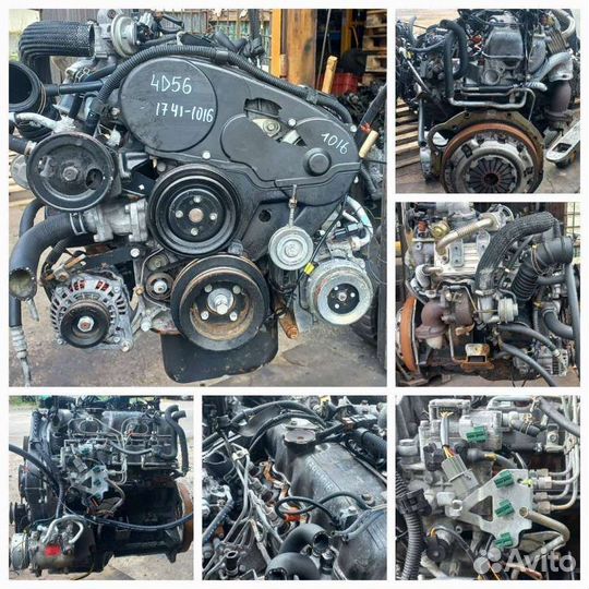 Двигатель 4D56 Mitsubishi L200 4 2.5