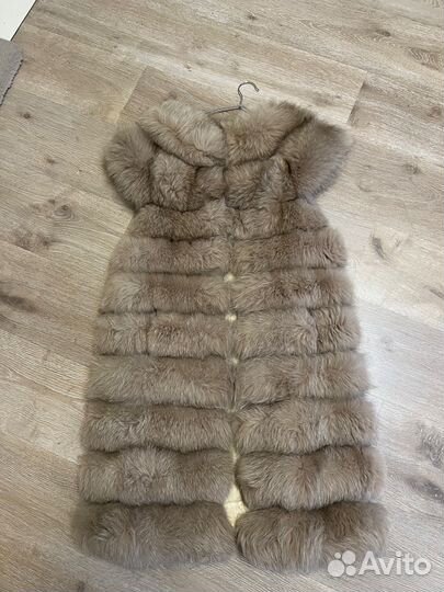 Жилет меховой натуральный