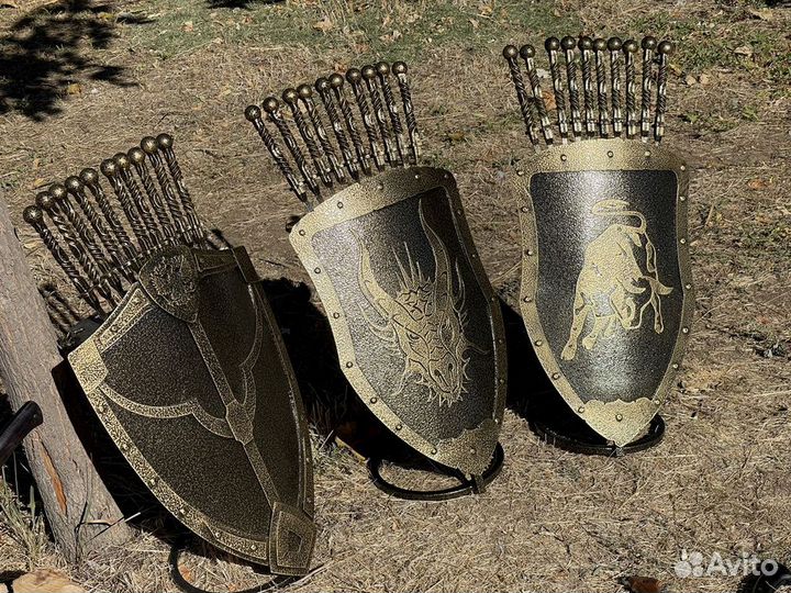 Подставка под шампуры щит