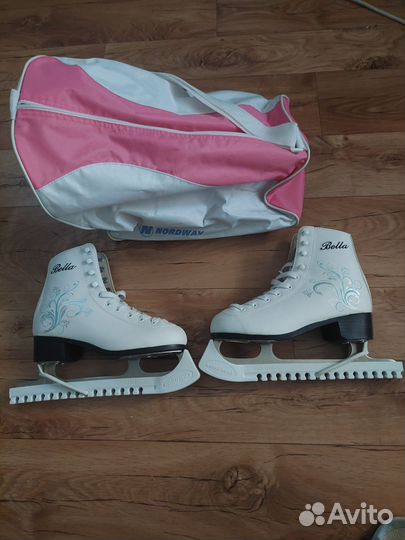 Коньки фигурные 38р
