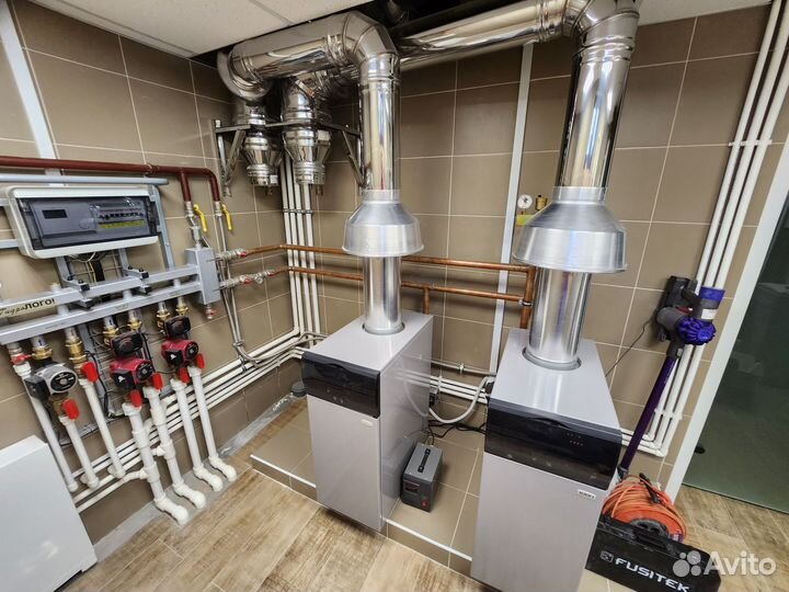 Монтаж отопления, водоснабжения. Тёплый пол