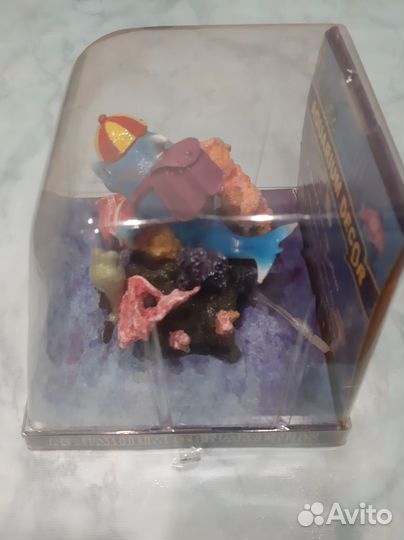 Грот для аквариума с распылителем, декор