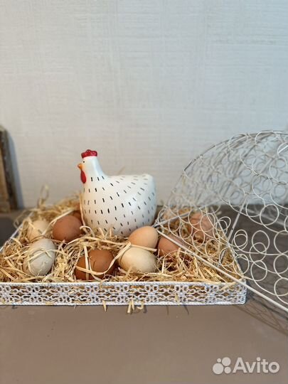 Клош металлический с крышкой