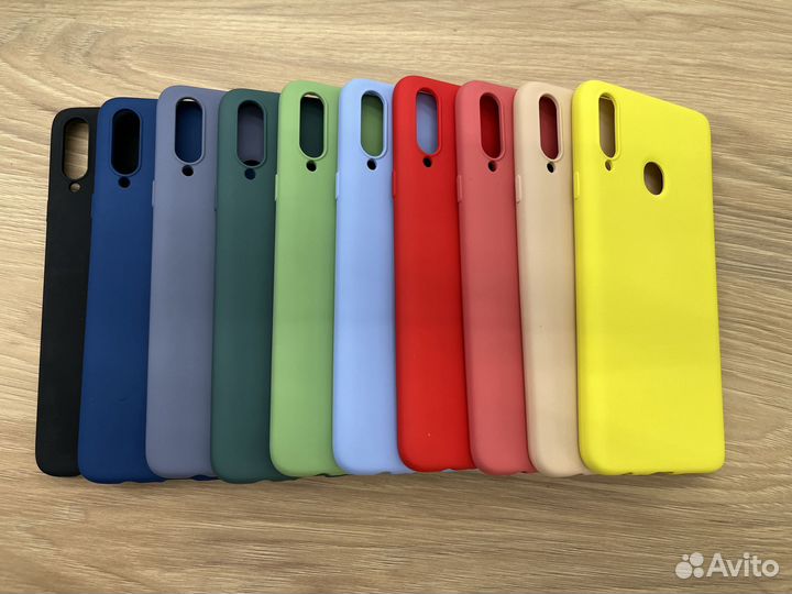 Чехол силиконовый на Samsung A20s