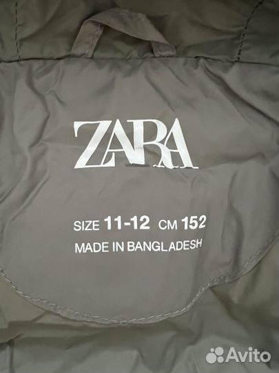 Куртка zara 152 мальчики
