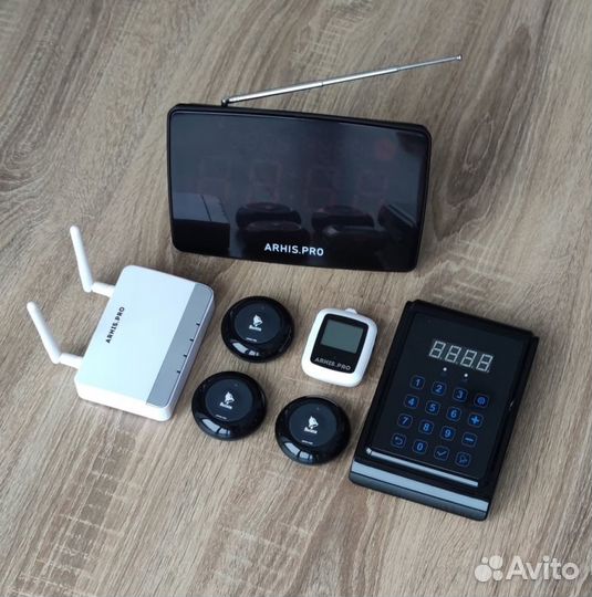 Кнопка вызова официанта модель Премиум, комплект