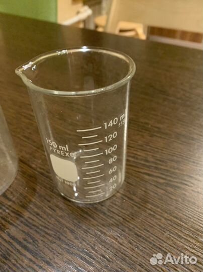 Стаканы лабораторные, мерные, колбы Pyrex