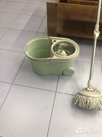 Ведро со шваброй с отжимом