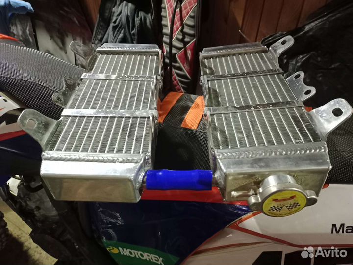Радиаторы на Yamaha YZ 250