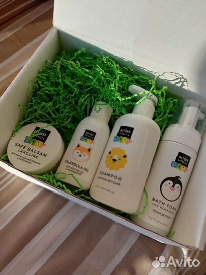 Natura botanica набор детской косметики