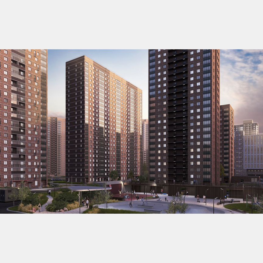1-к. квартира, 37,8 м², 25/27 эт.