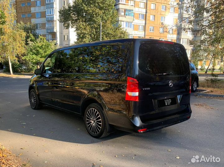 Аренда минивэн Mercedes v class. Трансфер