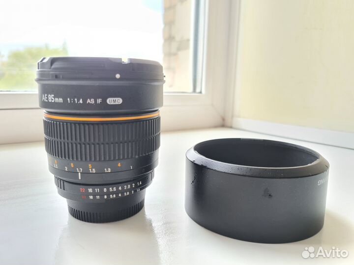 Samyang 85mm f/1.4 AS IF UMC Nikon AE