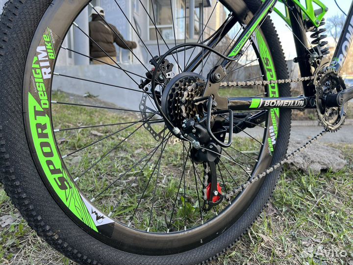 Двухподвесный велосипед