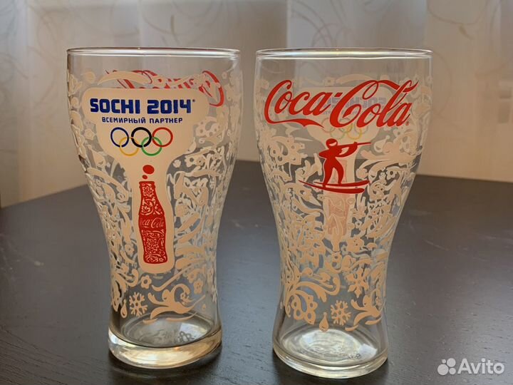 Стакан стекло Сочи 2014