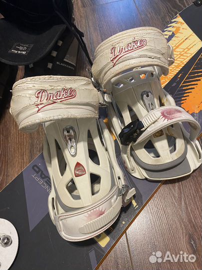 Сноуборд комплект с креплениями мужской