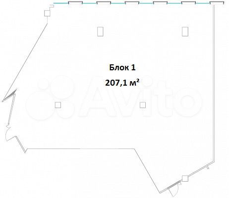 Продажа офиса 207,1 м² в бц. 10 мин от м.Планерная