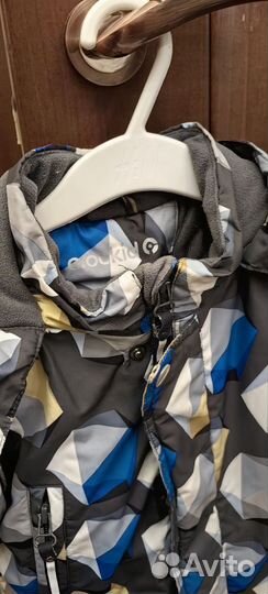 Зимний детский комбинезон 86-92 р