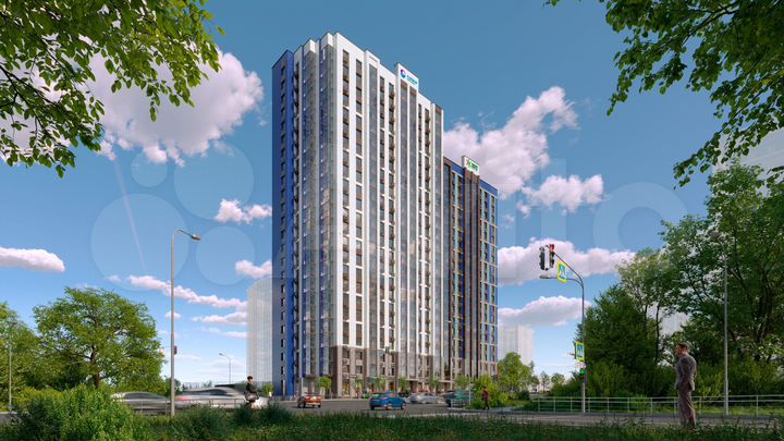2-к. квартира, 44,5 м², 10/24 эт.