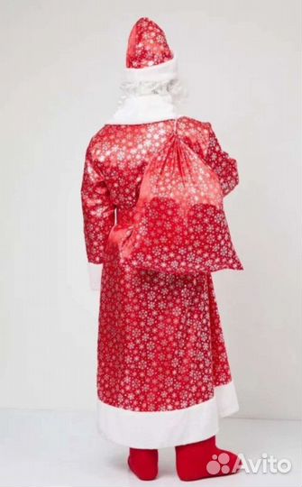 Костюм деда мороза взрослый