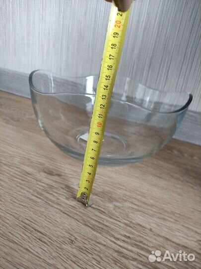 Салатник стекло новый
