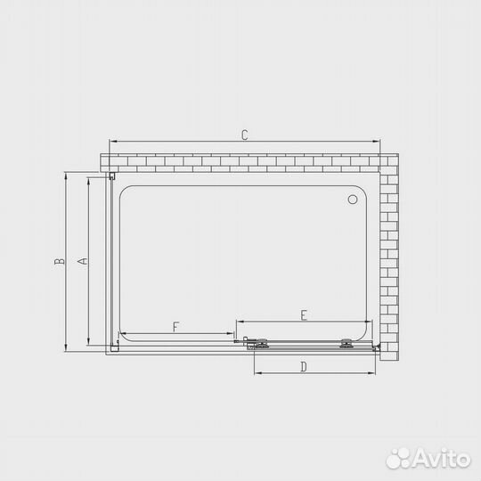 Душевой уголок Vincea Soft VSR-3SO8015clgm