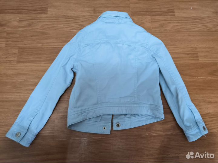 Джинсовая куртка для девочки 116