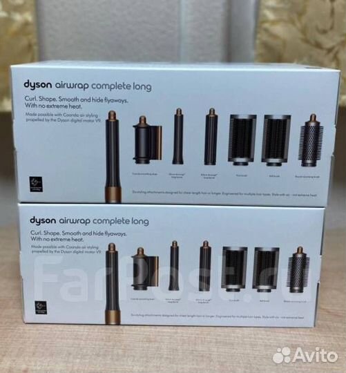 Стайлер dyson complete long hs05 новый