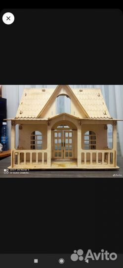 Детский деревянный домик