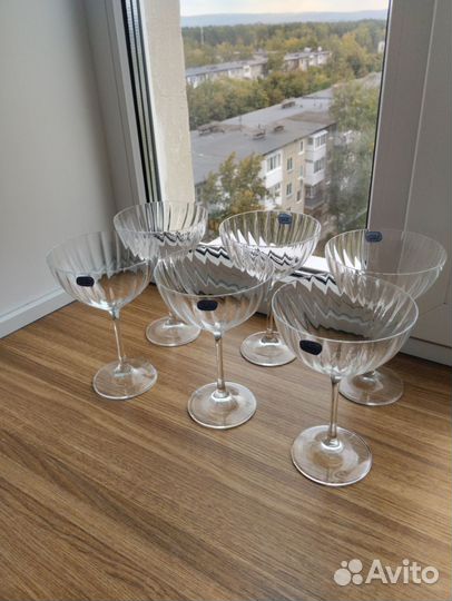 Бокалы для шампанского креманки