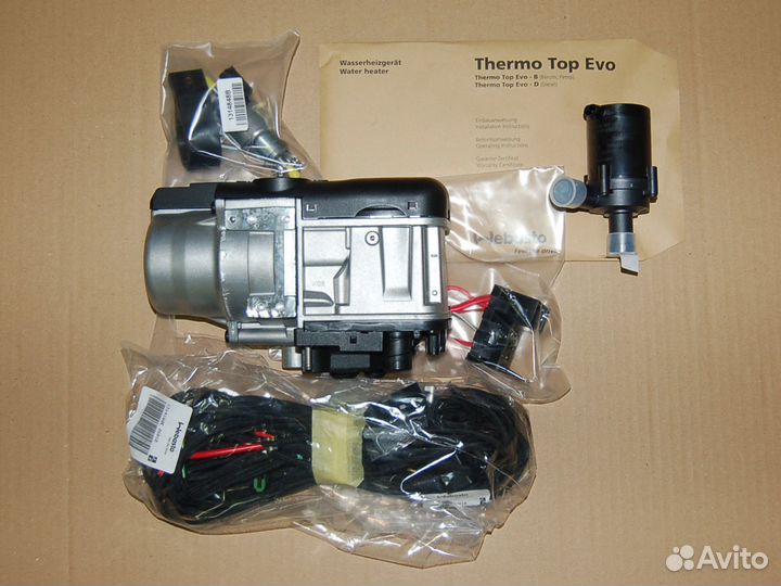 Подогреватель предпусковой webasto thermo TOP EVO