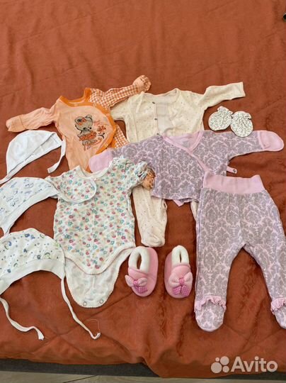 Вещи пакетом на девочку