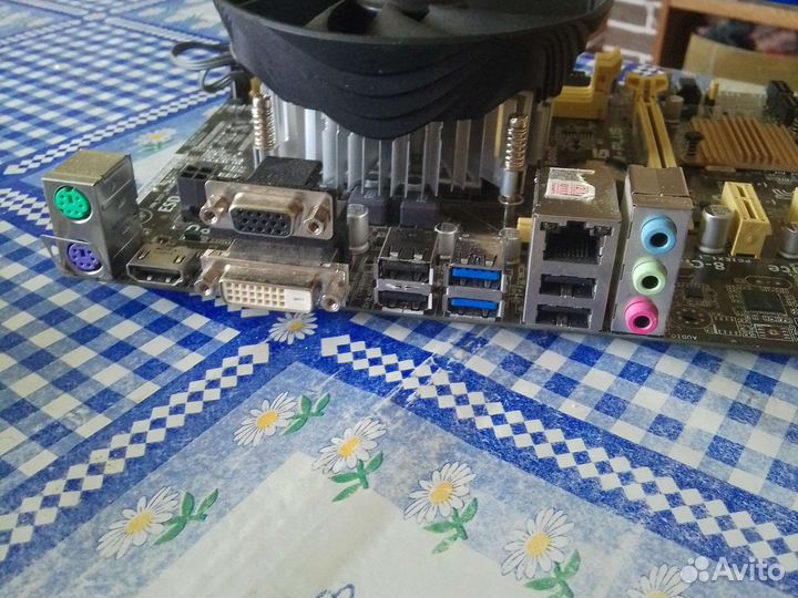 Комплект на материнской плате asus h81-plus